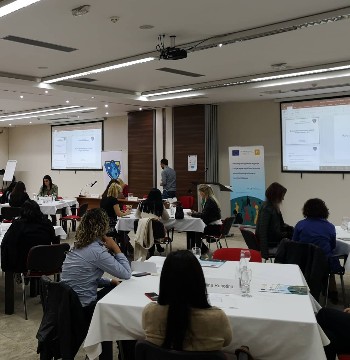 Female Police Officers from BiH at a workshop on the role of Female Police Officers in the process of Reducing irregular migration