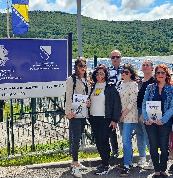 Regional study visit to Temporary Reception Centers in Bosnia and Herzegovina